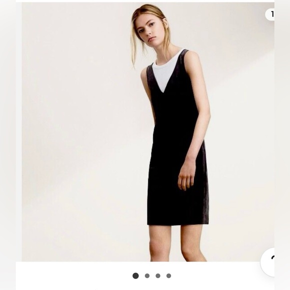 Pre loved Aritzia Wilfred free black jones dress Size M in excellent condition - Picture 5 of 5